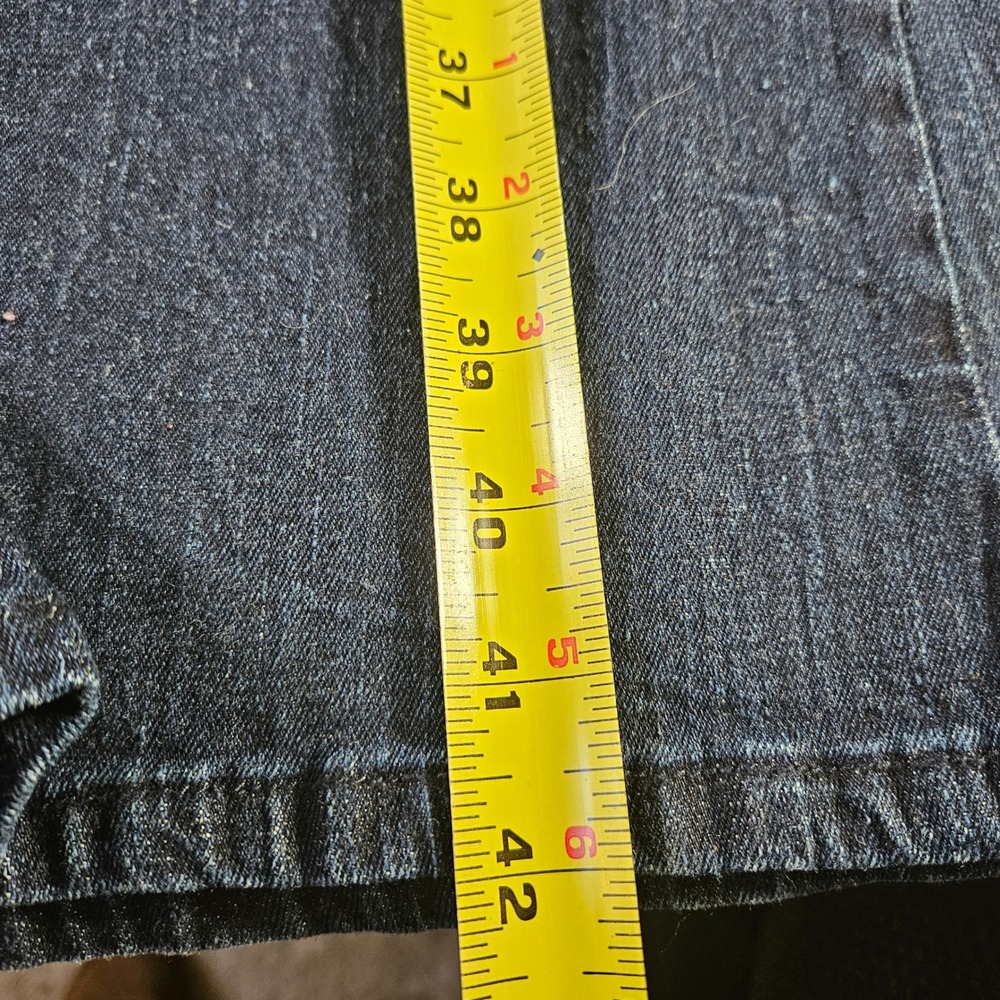 Coldwater Creek Women Bootcut Jeans Dark Wash Size 14 Cotton Blend - Picture 8 of 9